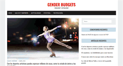 Desktop Screenshot of gender-budgets.org